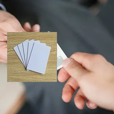 Cost-Efficiency of Choosing Blank Plastic Cards