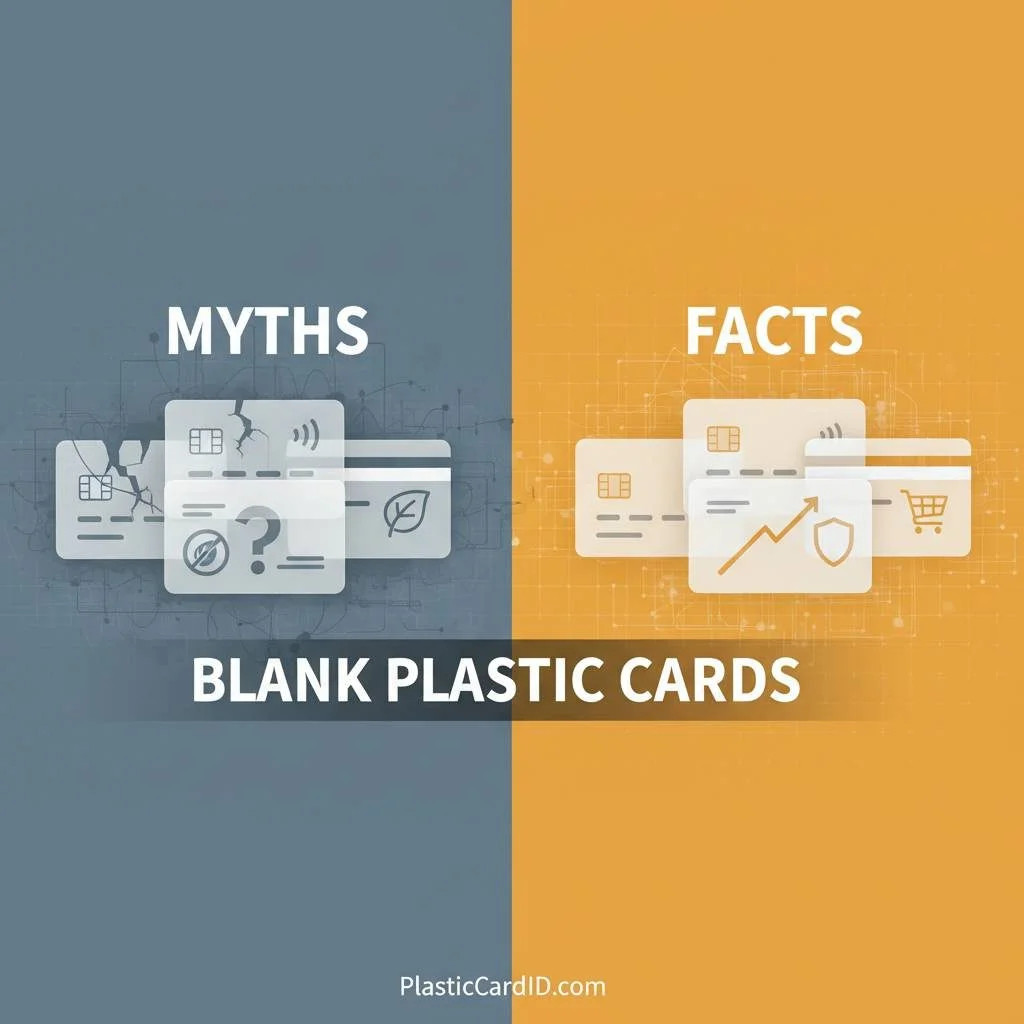 Blank Plastic Cards: Myths vs. Facts